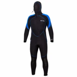 Combinaison Plongée Homme Bare S-Flex Cagoule Bleu 7mm