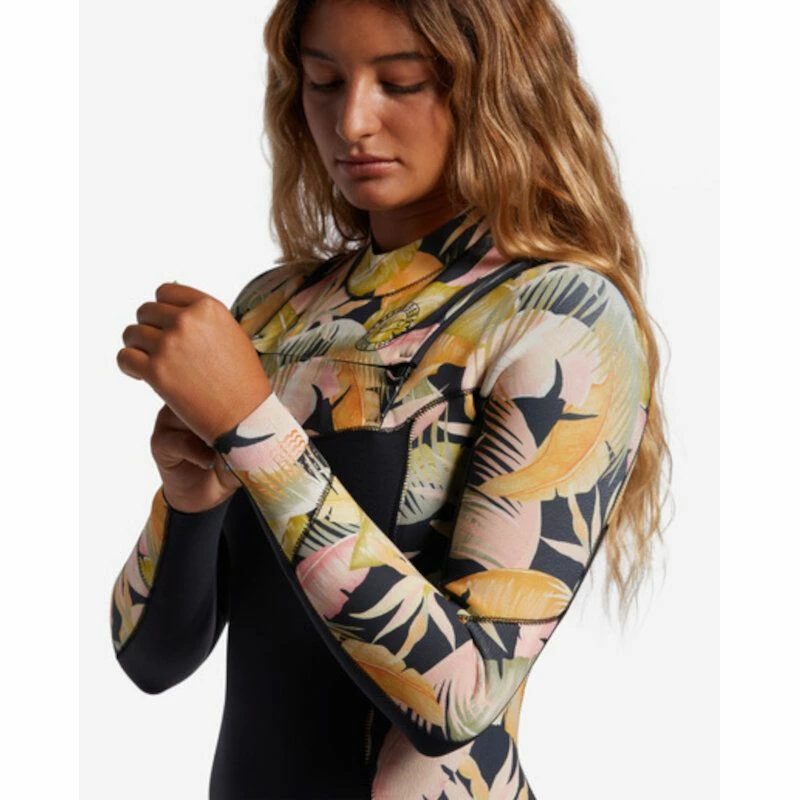 Combinaison Surf Femme Billabong Salty Dayz FrontZip 4/3mm – Image 2