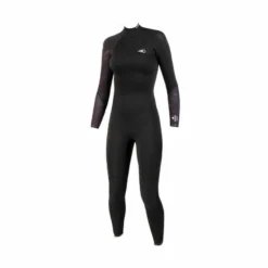 Combinaison Surf Femme Soöruz Divine BackZip 4/3mm Noir / Bordeaux