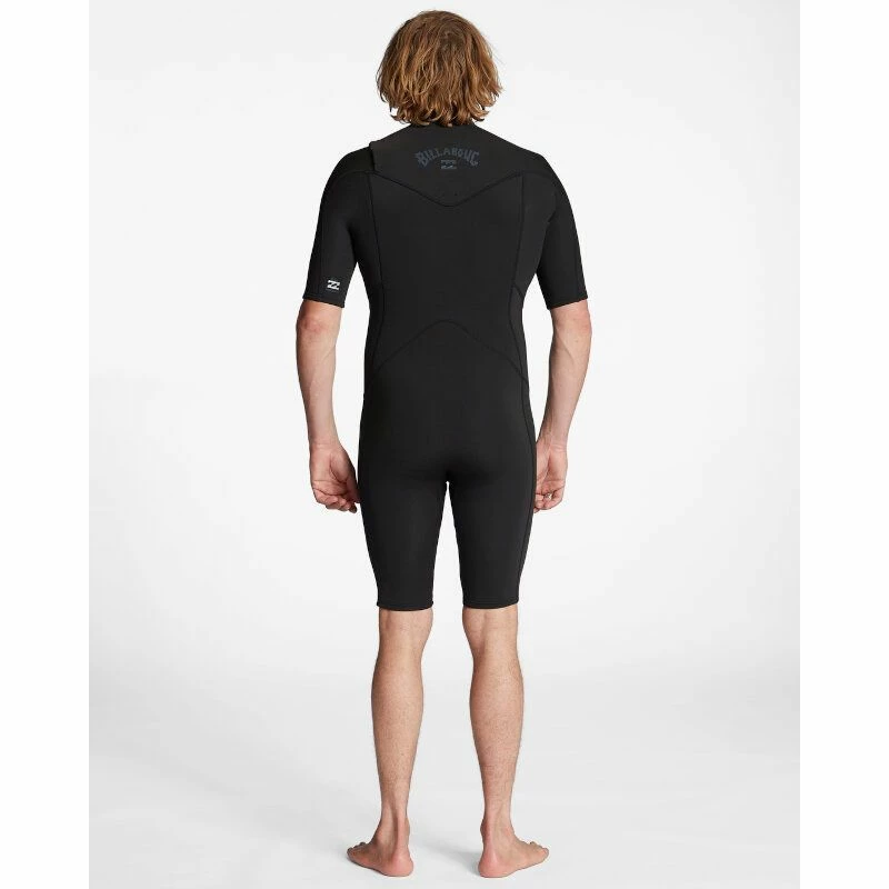 Billabong Shorty Surf Homme Absolute FrontZip Noire 2/2mm 2023 – Image 4