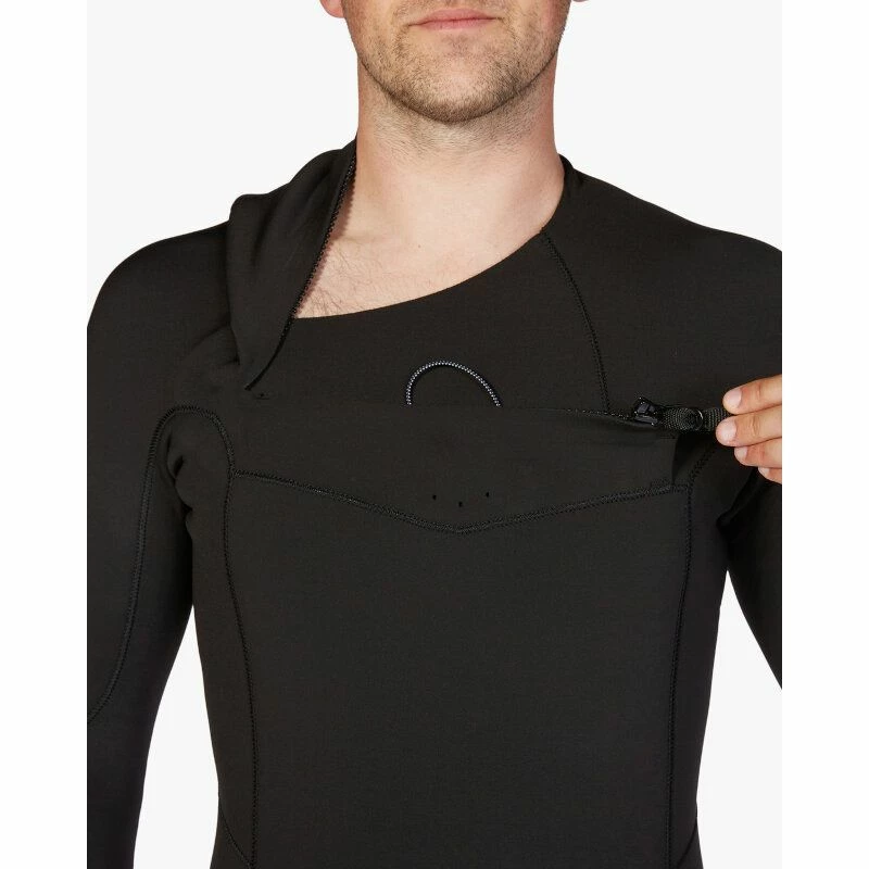 Billabong Combinaison Surf Homme Billangong Absolute FrontZip Noire 4/3mm 2023 – Image 3