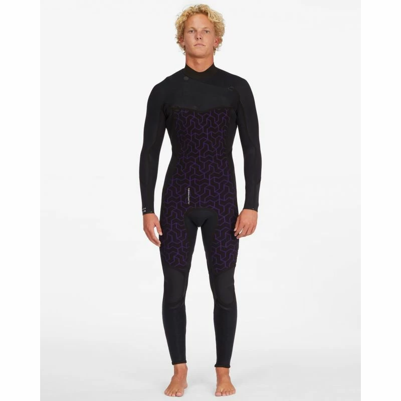 Billabong Combinaison Surf Homme Billangong Absolute FrontZip Noire 4/3mm 2023 – Image 6