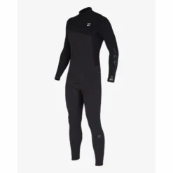 Billabong Combinaison Surf Homme Billangong Revolution FrontZip Full Black 4/3mm 2023