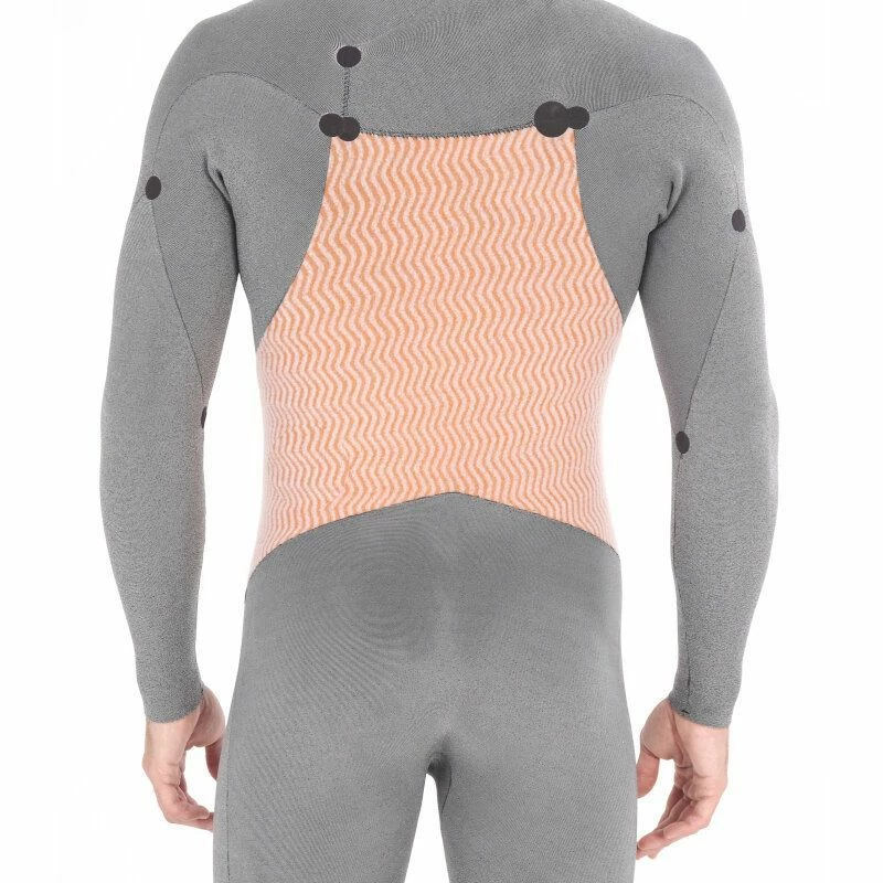 Combinaison Surf Homme Hurley Advant FrontZip Emeraude 4/3mm 2023 – Image 16