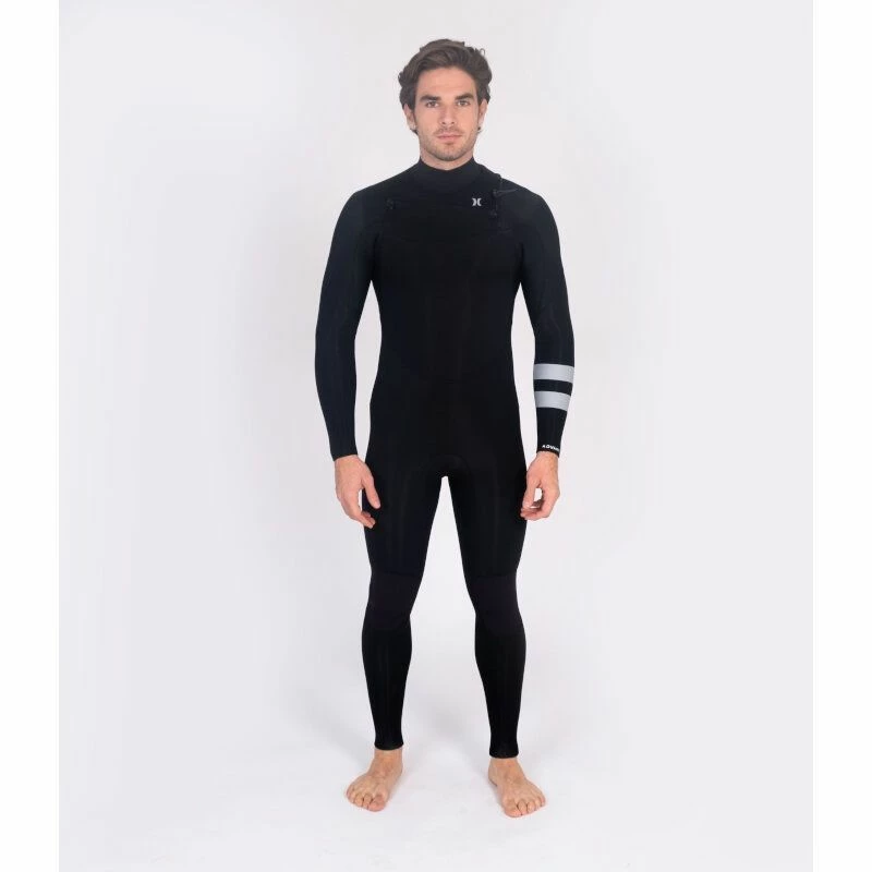 Combinaison Surf Homme Hurley Advant FrontZip Noire 4/3mm 2023