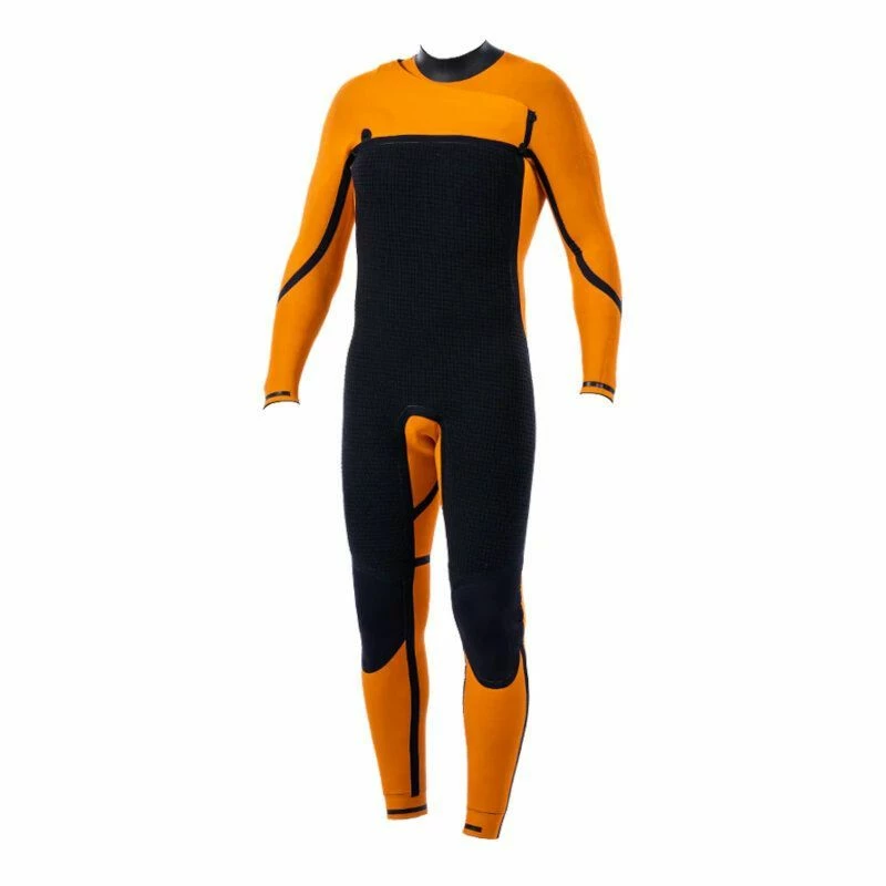 Combinaison Surf Homme Saint Jacques Wetsuits Clovis Yamamoto FrontZip Kaki 4/3mm 2023 – Image 2