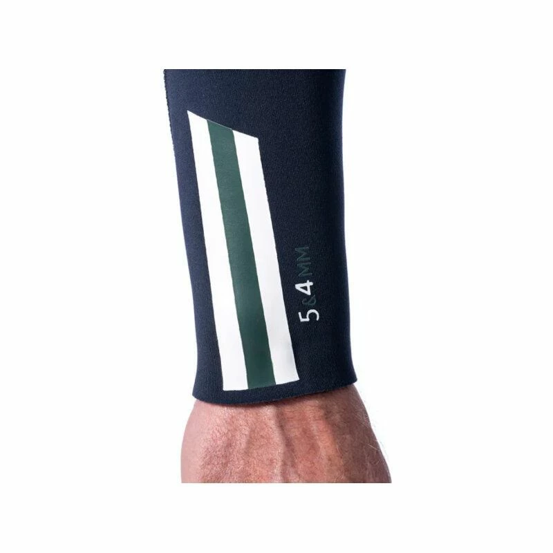 Combinaison Surf Homme Saint Jacques Wetsuits Clovis Yamamoto FrontZip Kaki 4/3mm 2023 – Image 3