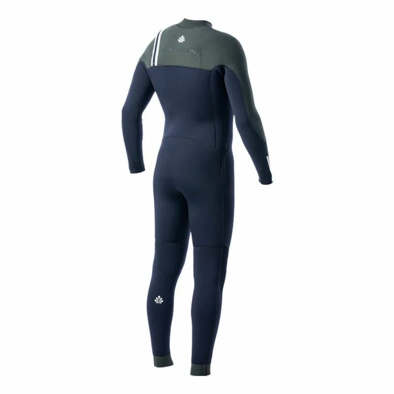 Combinaison Surf Homme Saint Jacques Wetsuits Clovis Yamamoto FrontZip Kaki 4/3mm 2023 – Image 5