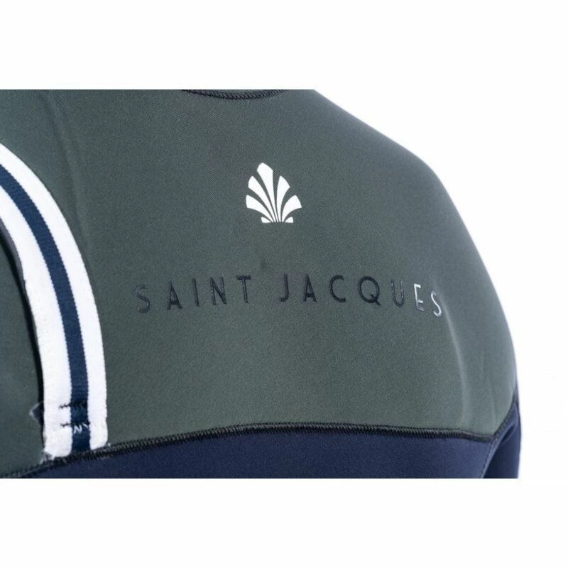 Combinaison Surf Homme Saint Jacques Wetsuits Clovis FrontZip Kaki 5/4mm 2023 – Image 6