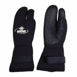 Gants Plongée Noir Beuchat 3 Doigts 7mm