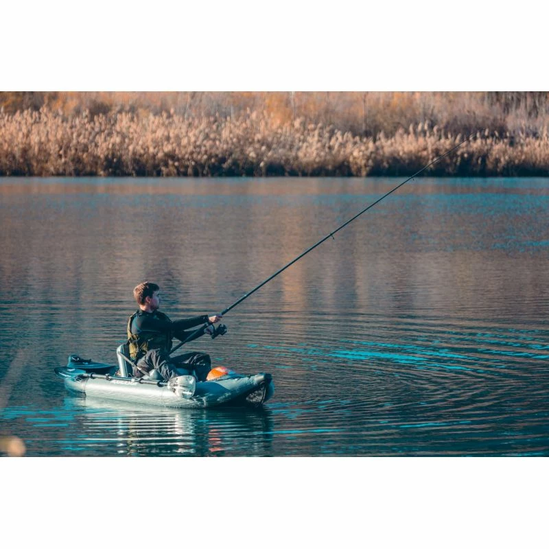 Kayak Gonflable Aquadesign KOLOA X'PERIENCE 360 Noir/Gris/Orange 2 Places – Image 6