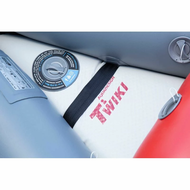Kayak Gonflable Aquadesign TWIKI Rouge 2 Places – Image 4