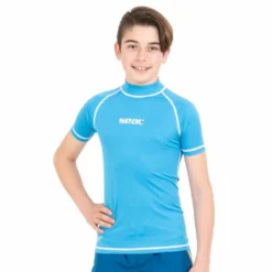Lycra MC Seac T-Sun Garçon Bleu Clair