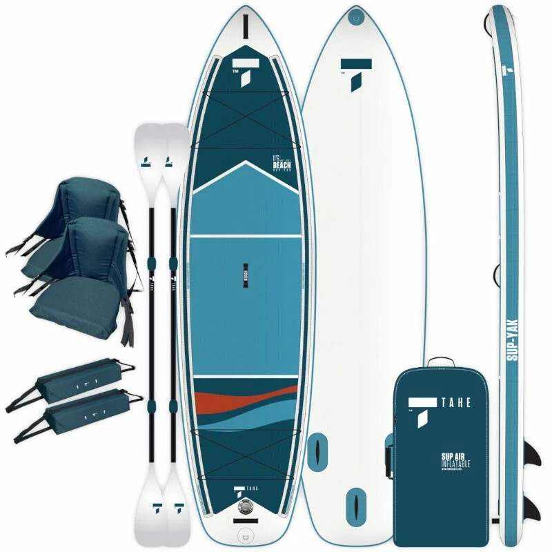 Pack SUP / Kayak Gonflable Tahe SUP-YAK 11'6 Avec Sièges 2 Personnes