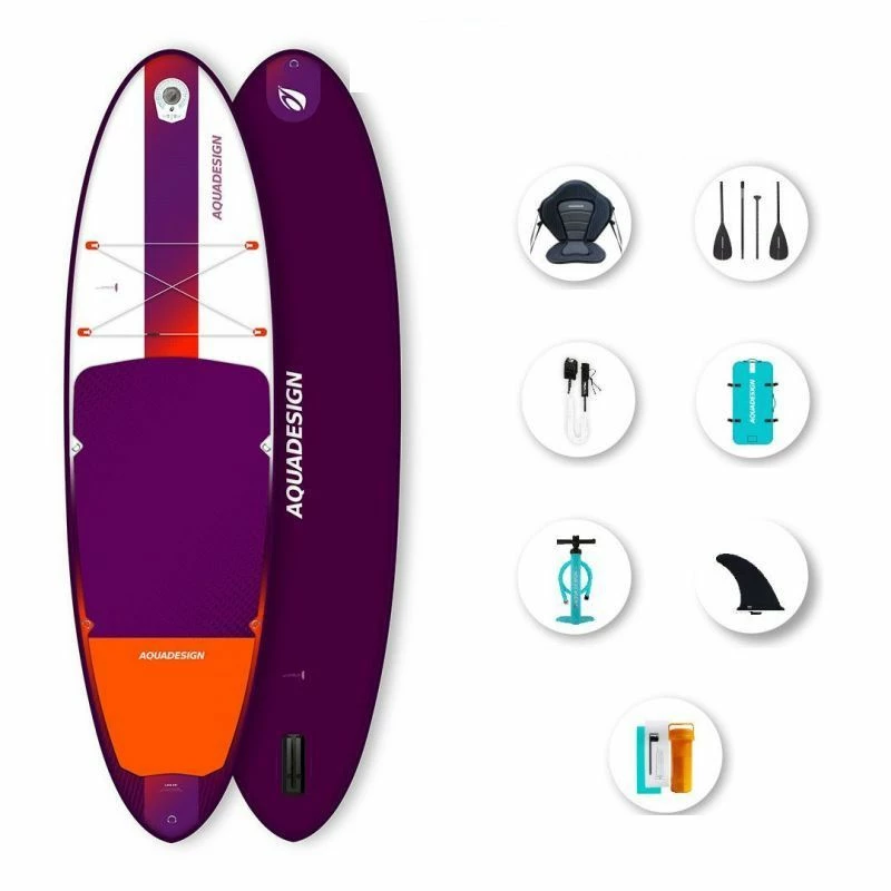 Paddle Gonflable Aquadesign LAVA 9'8'' – Image 7