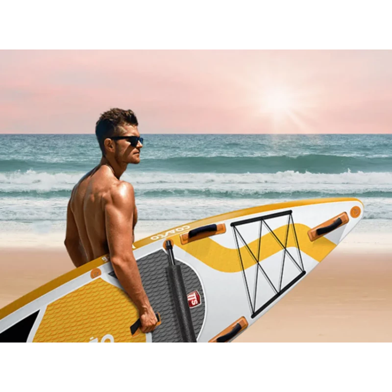 Paddle Gonflable COASTO Argo 11' Simple Chambre – Image 6