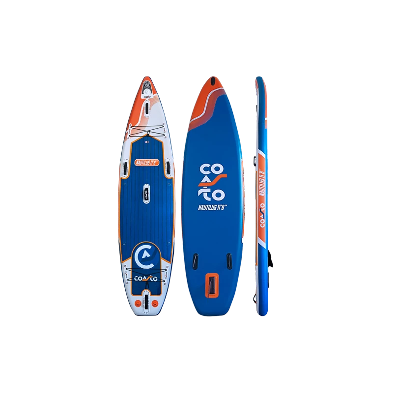 Paddle Gonflable COASTO Nautilus 11'8" Simple Chambre