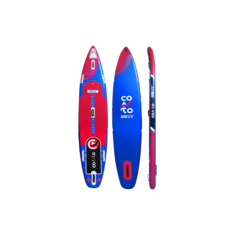Paddle Gonflable COASTO Turbo 12'6" Simple Chambre