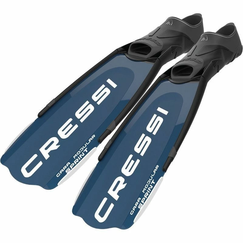 Palmes Chaussantes Cressi Gara Modular Sprint Bleu