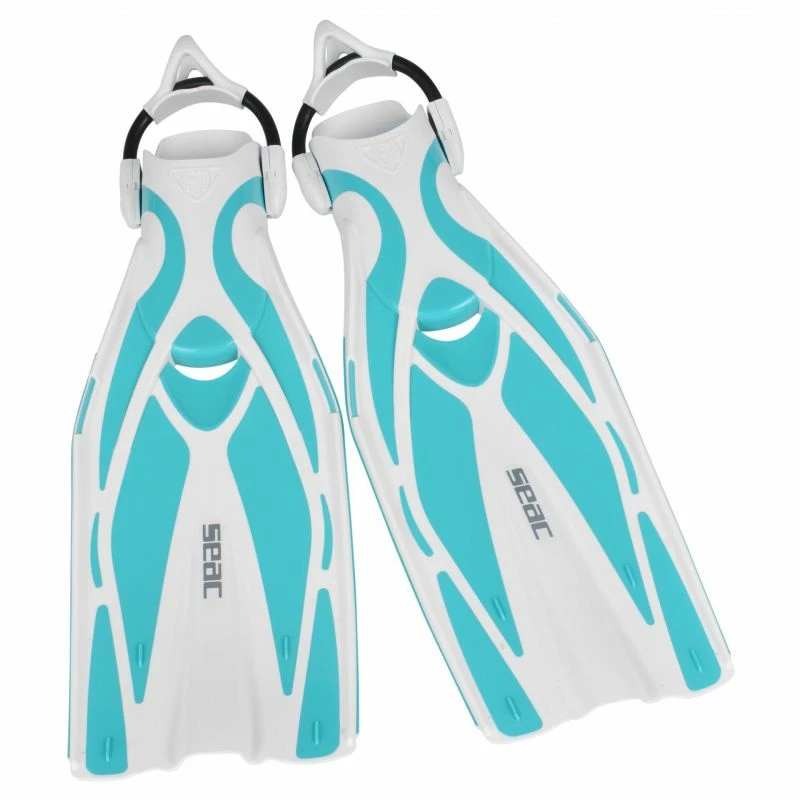 Palmes Réglables Seac F1 S Bleu Claire
