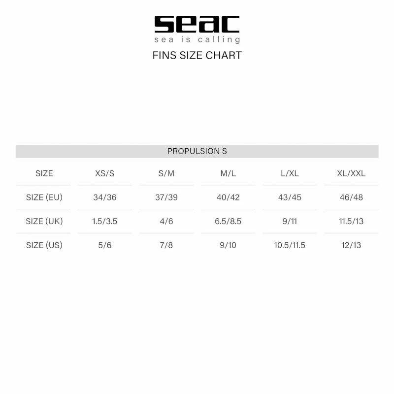 Palmes Réglables Seac Propulsion S Jaune – Image 2
