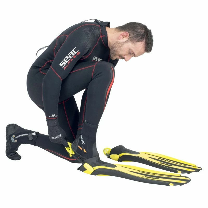 Palmes Réglables Seac Propulsion S Jaune – Image 7