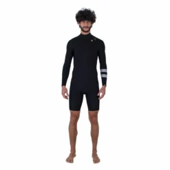 Shorty Homme Manche Longue Hurley Advant 2mm Noir 2023